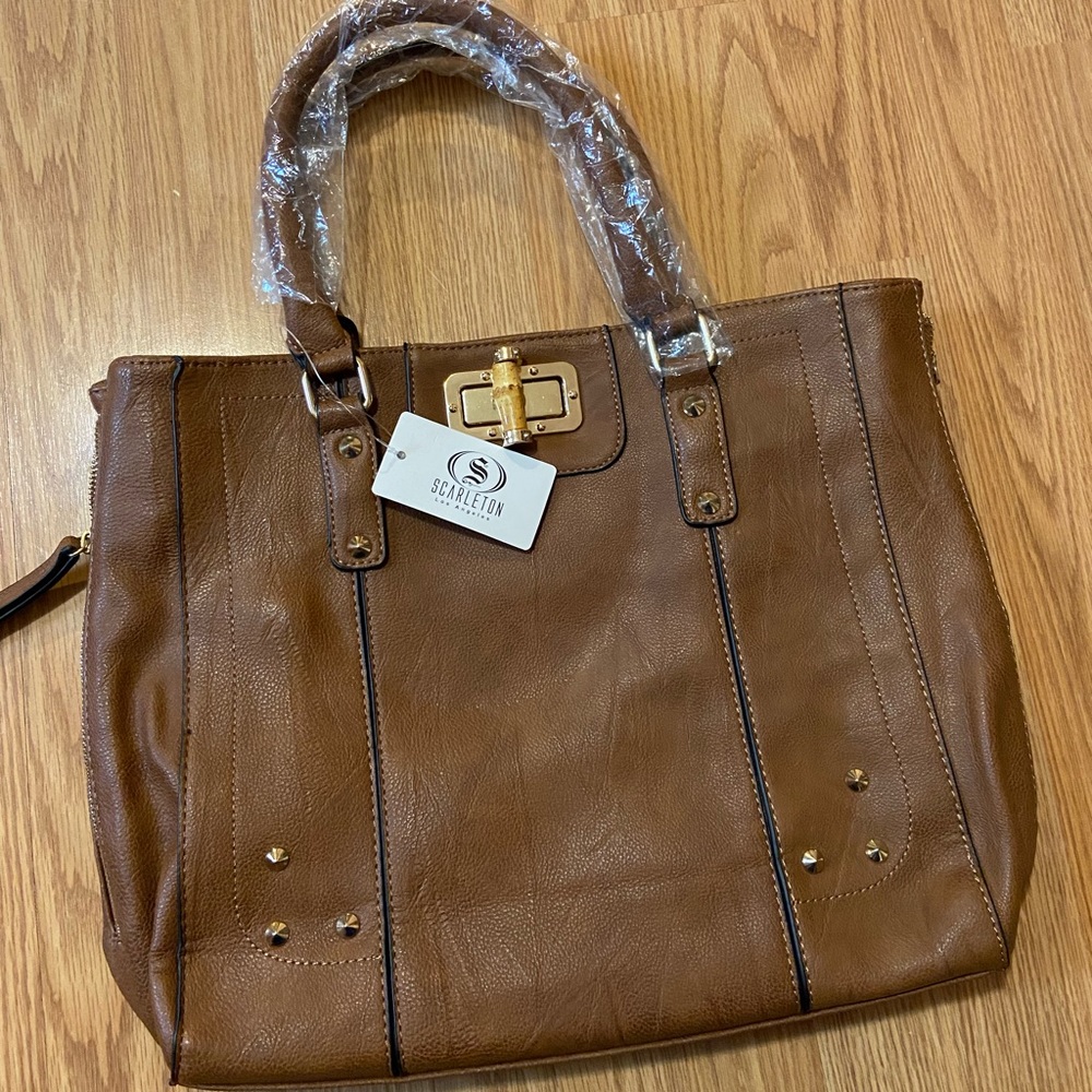 Scarleton Brown Shoulder/crossbody purse